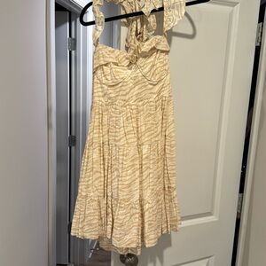 Revolve zebra mini dress